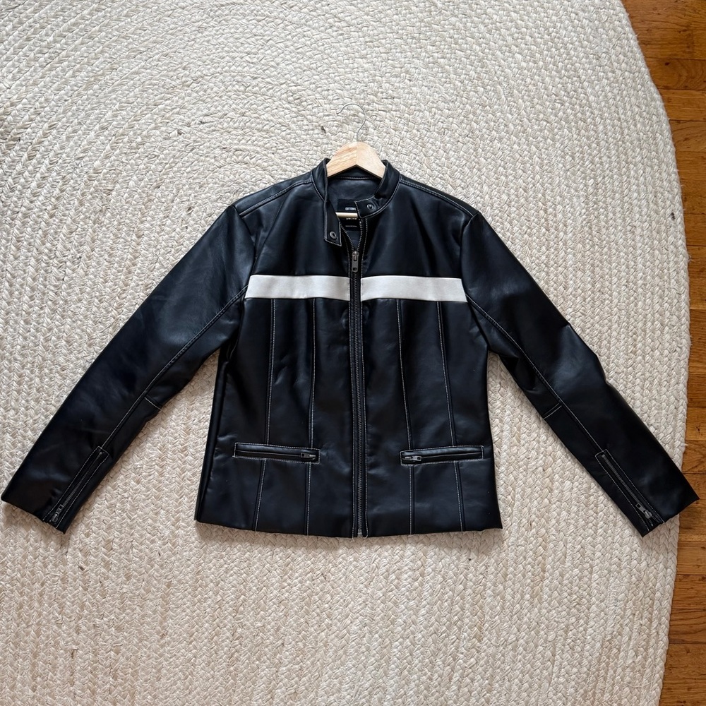 Cotton On Faux Leather Jacket